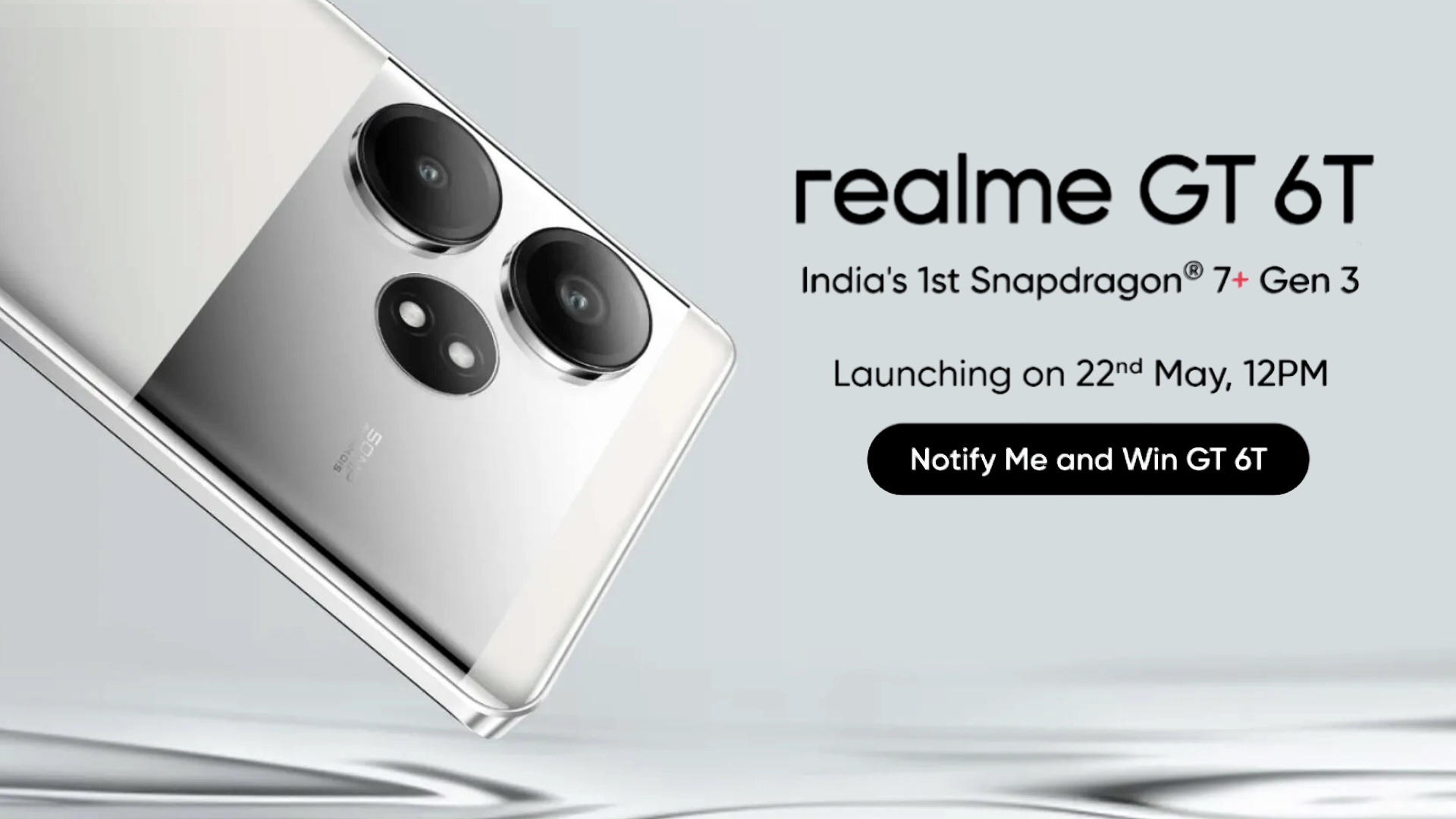 Realme GT 6T Set To Shine With Brightest Display And Gorilla Glass