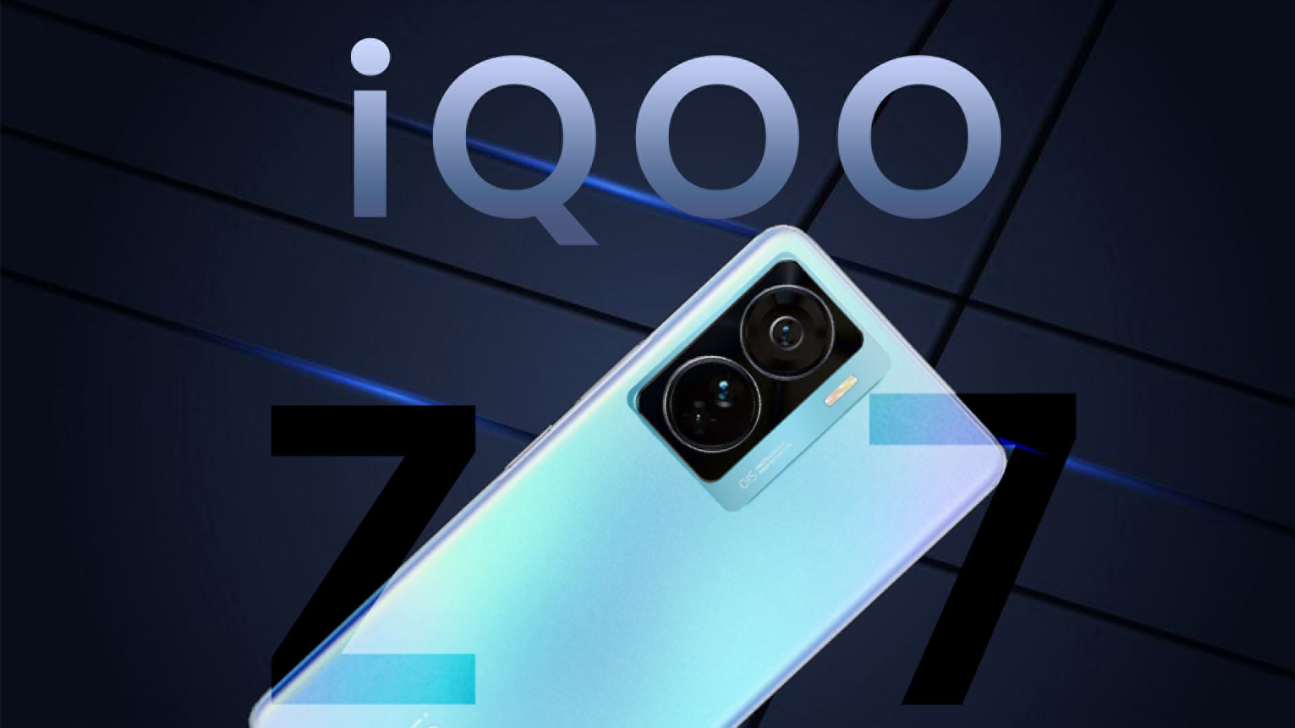 iQOO Z7 in Blue Color