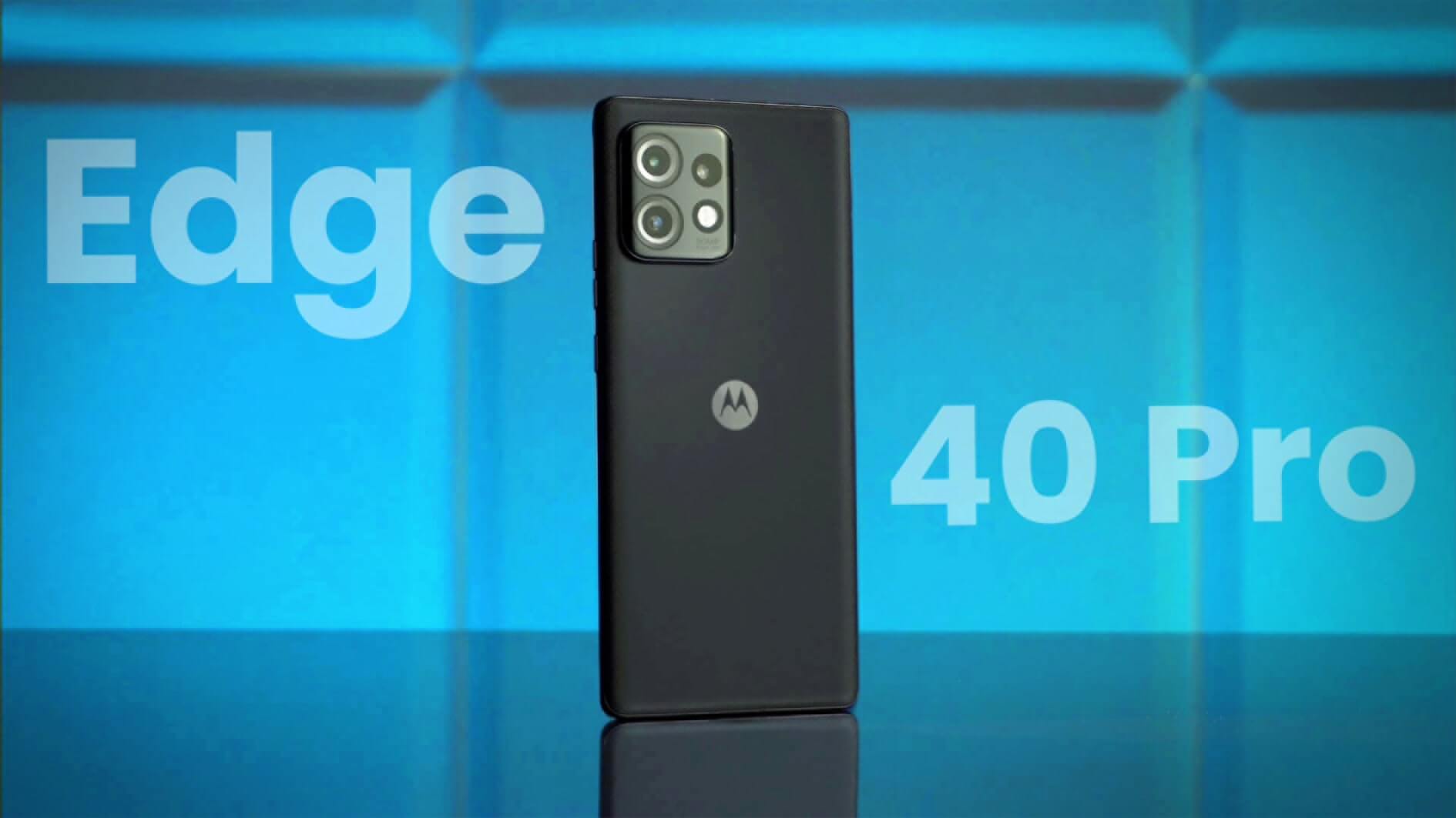 Motorola Edge 40 Pro 5G In Black Color