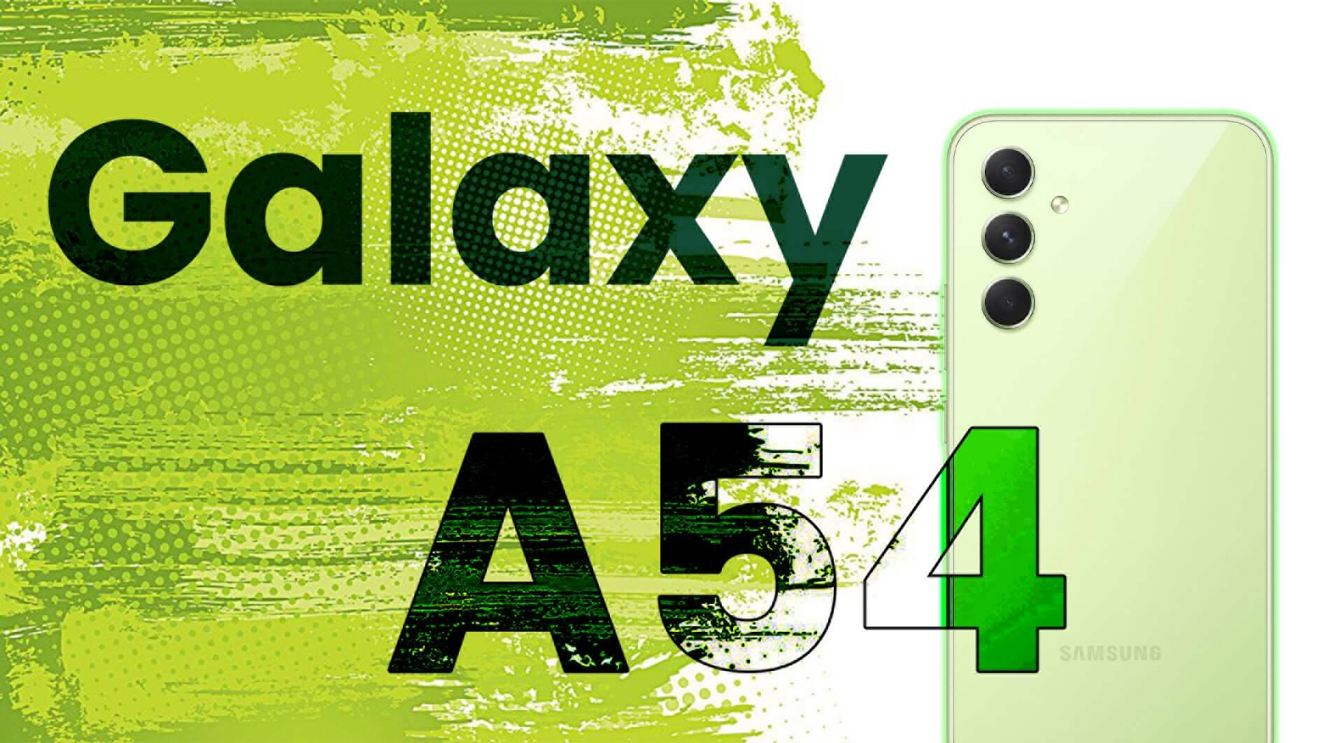 Samsung Galaxy A54 5G in Green Color