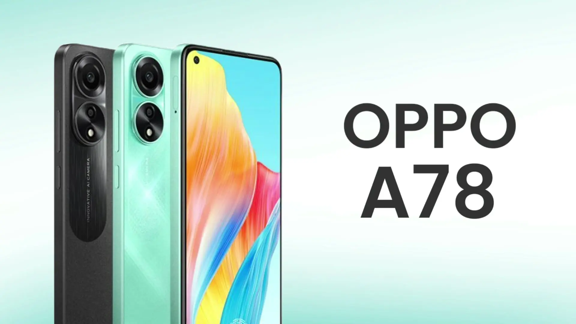 OPPO A78 4G Specification 