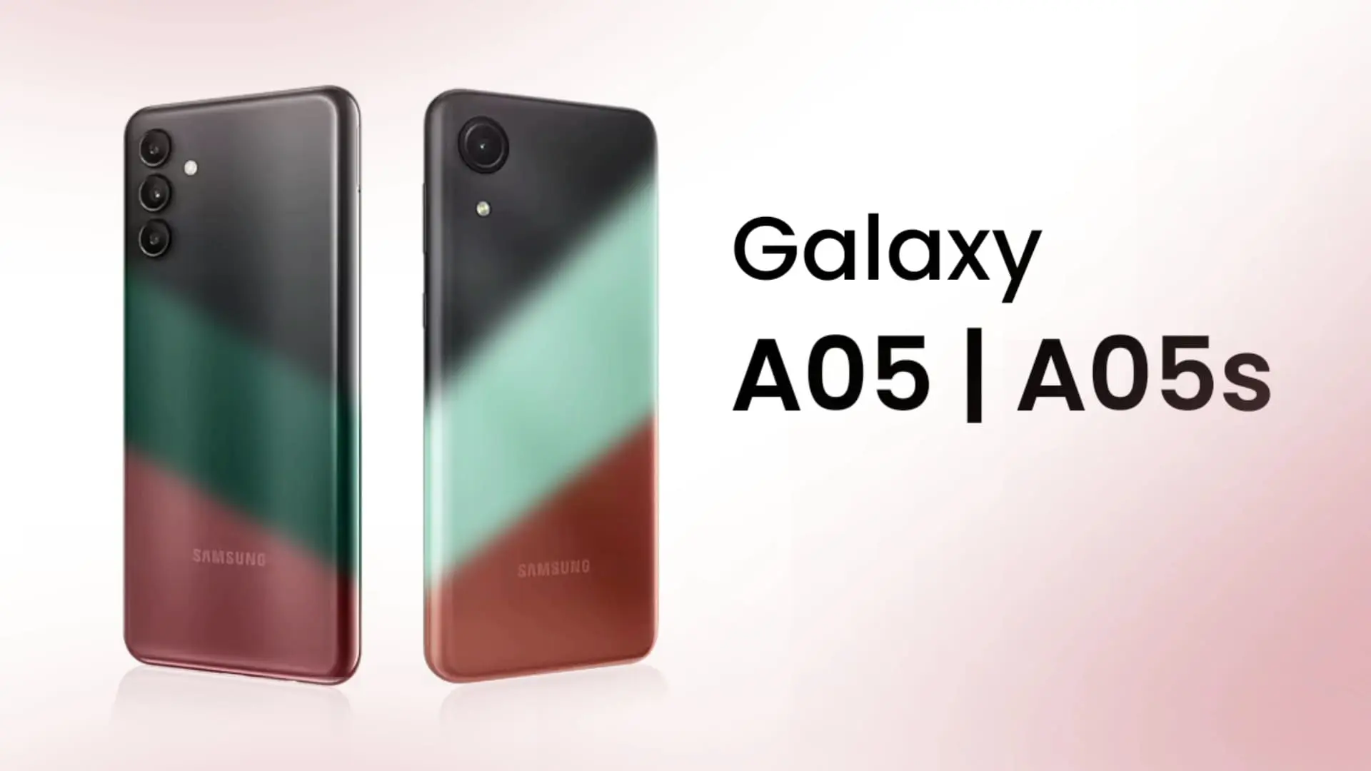 Samsung Galaxy A05 and Samsung Galaxy A05s