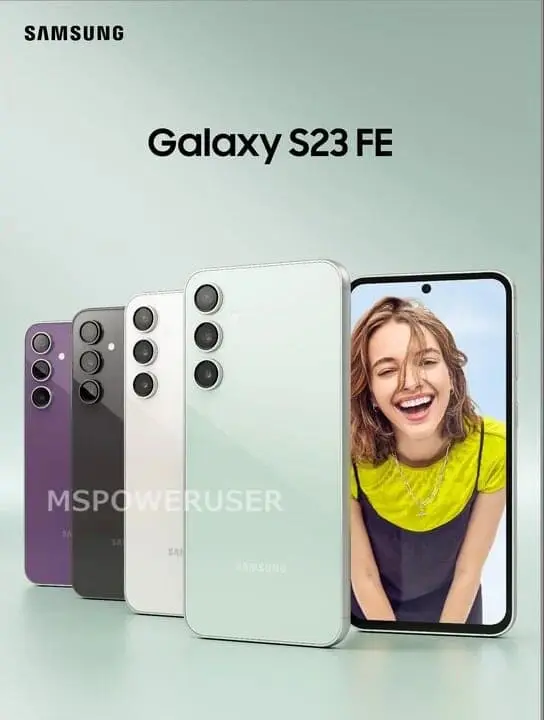 Samsung Galaxy S23 FE Color Options
