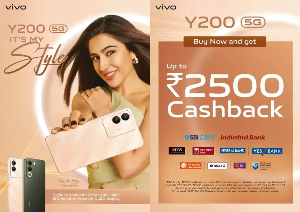 Vivo Y200 5G Discounts and Offers