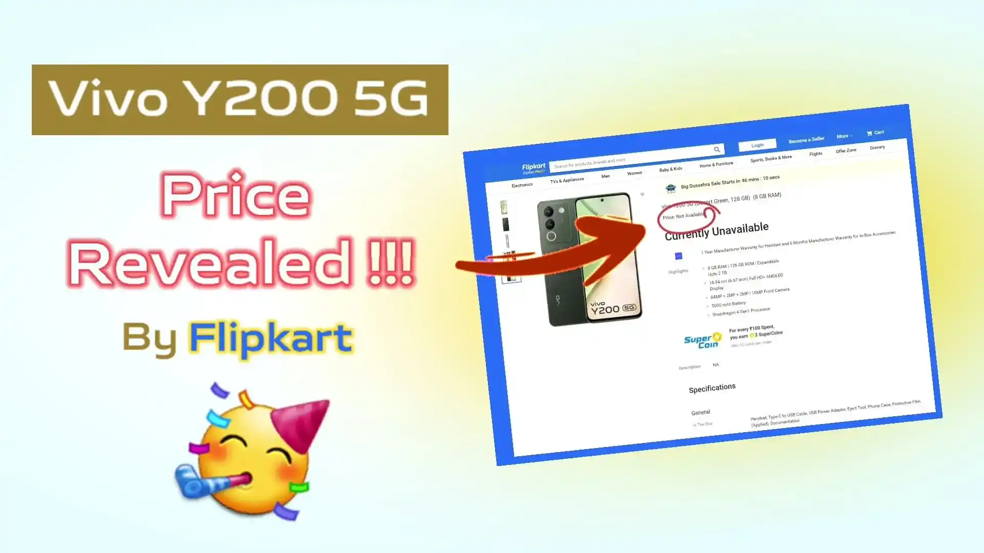 Vivo Y200 5G Price In India Confirmed
