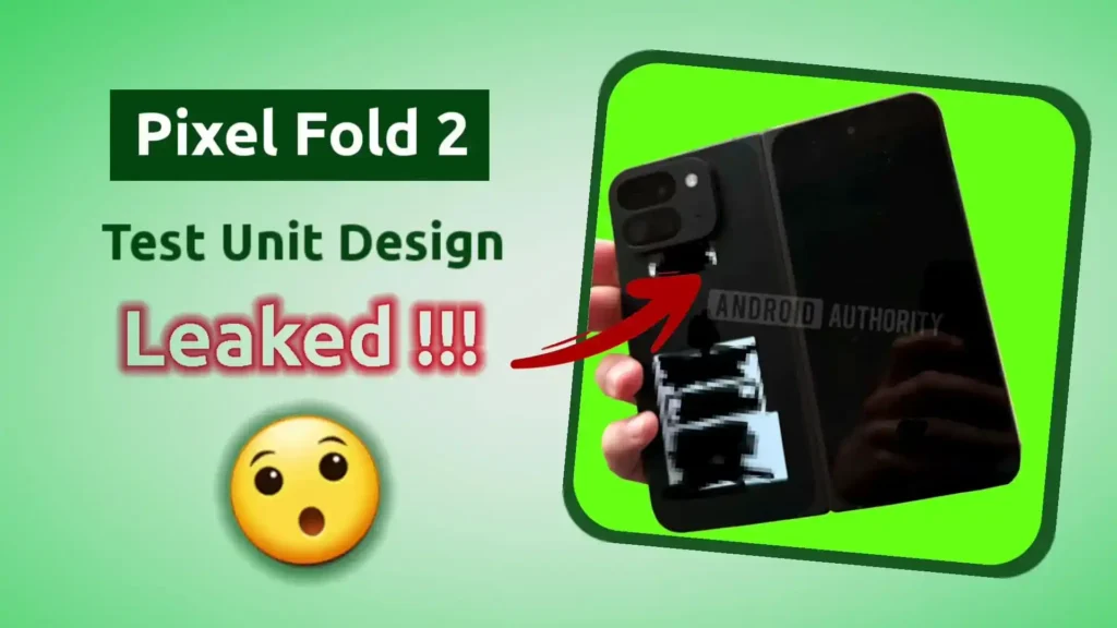 Google Pixel Fold 2 Design