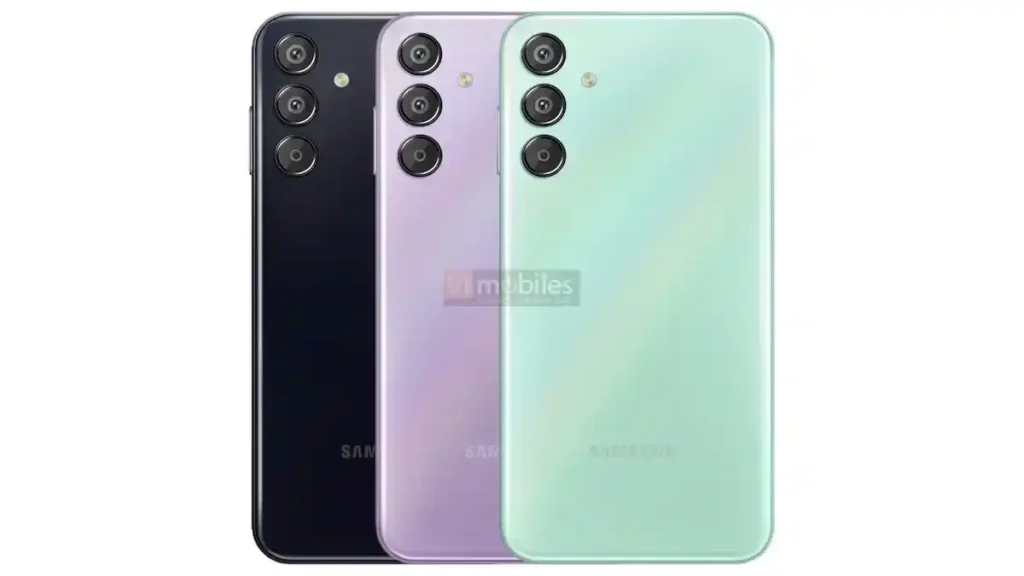 Samsung Galaxy F15 5G Render