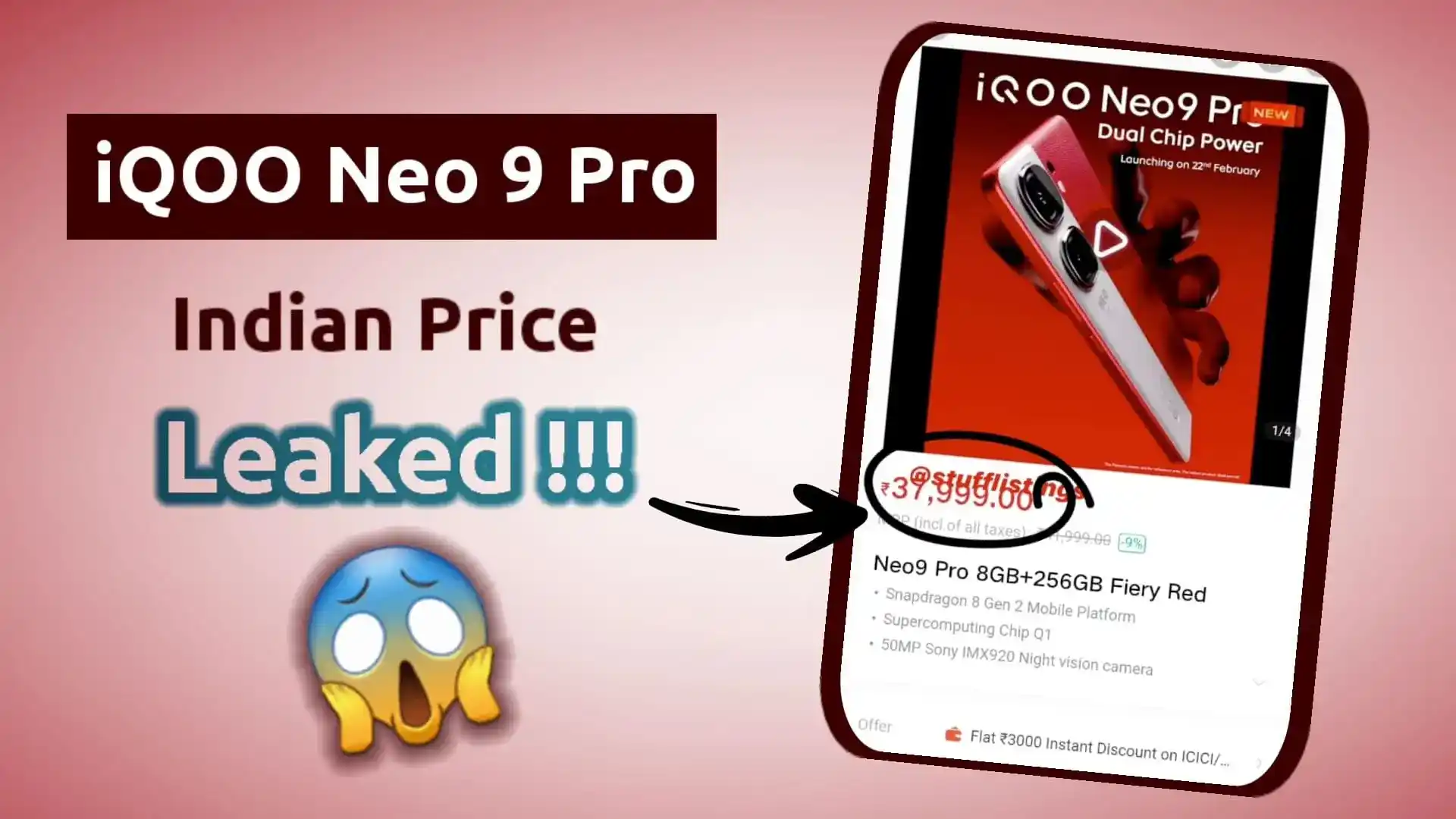 iQOO Neo 9 Pro Price in India
