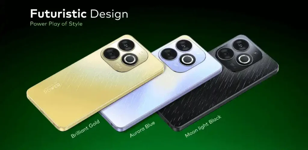 itel P55T Design