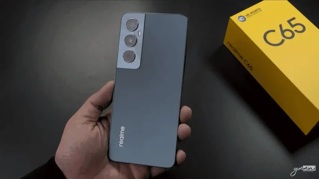 Realme C65 Unboxing Images