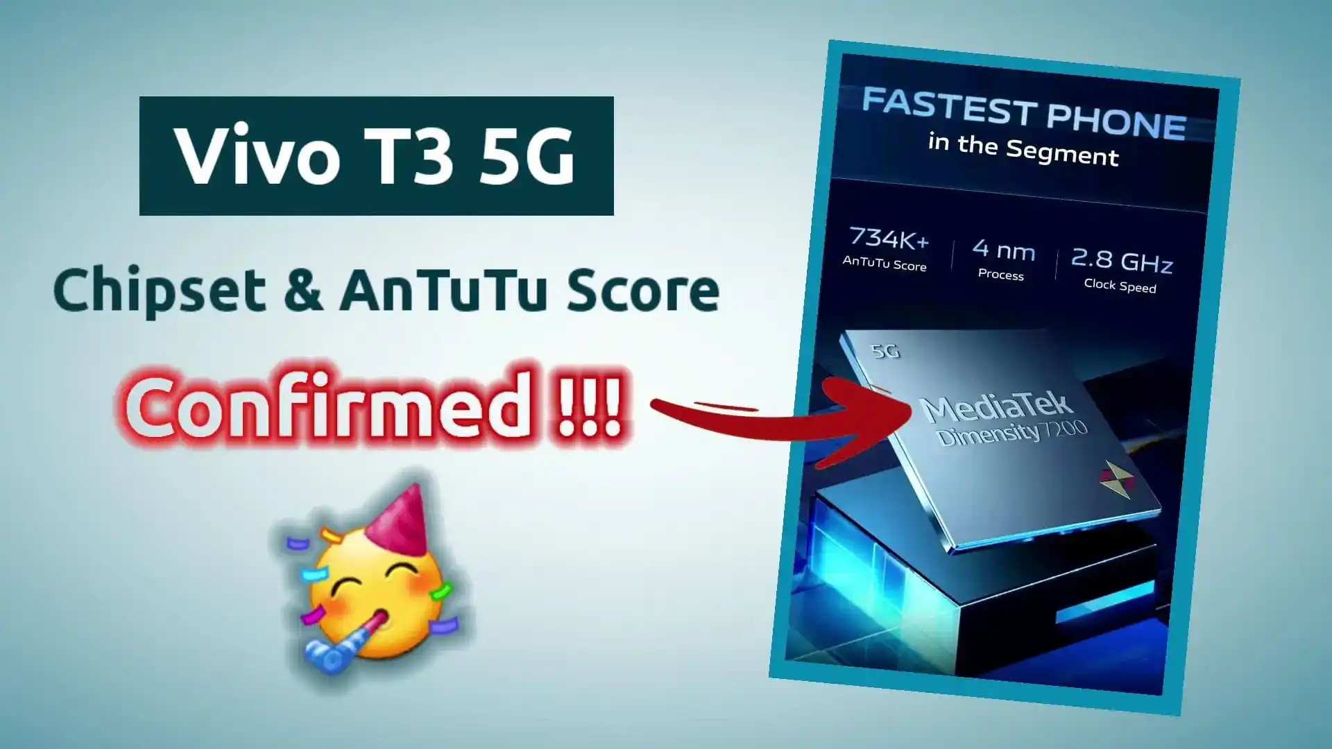 Vivo T3 5G Chipset Confirmed