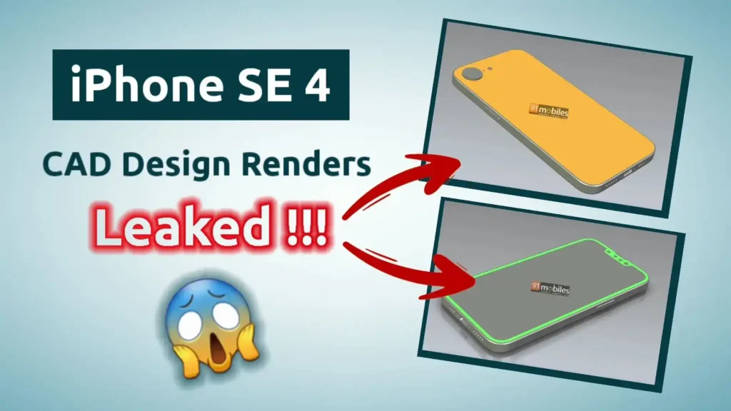 iPhone SE 4 CAD Renders Leaked