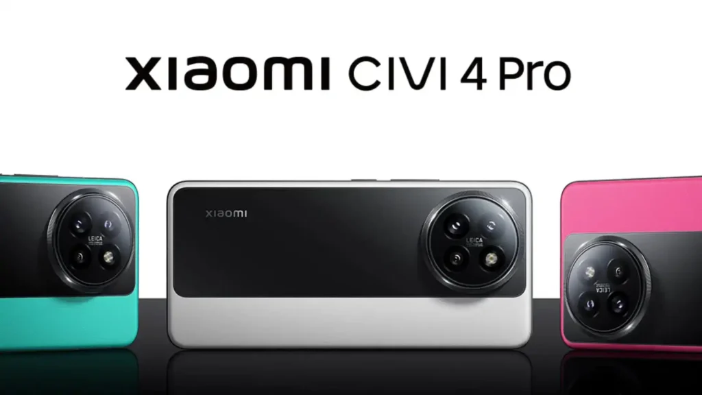 Xiaomi CIVI 4 Pro India Launch Teased