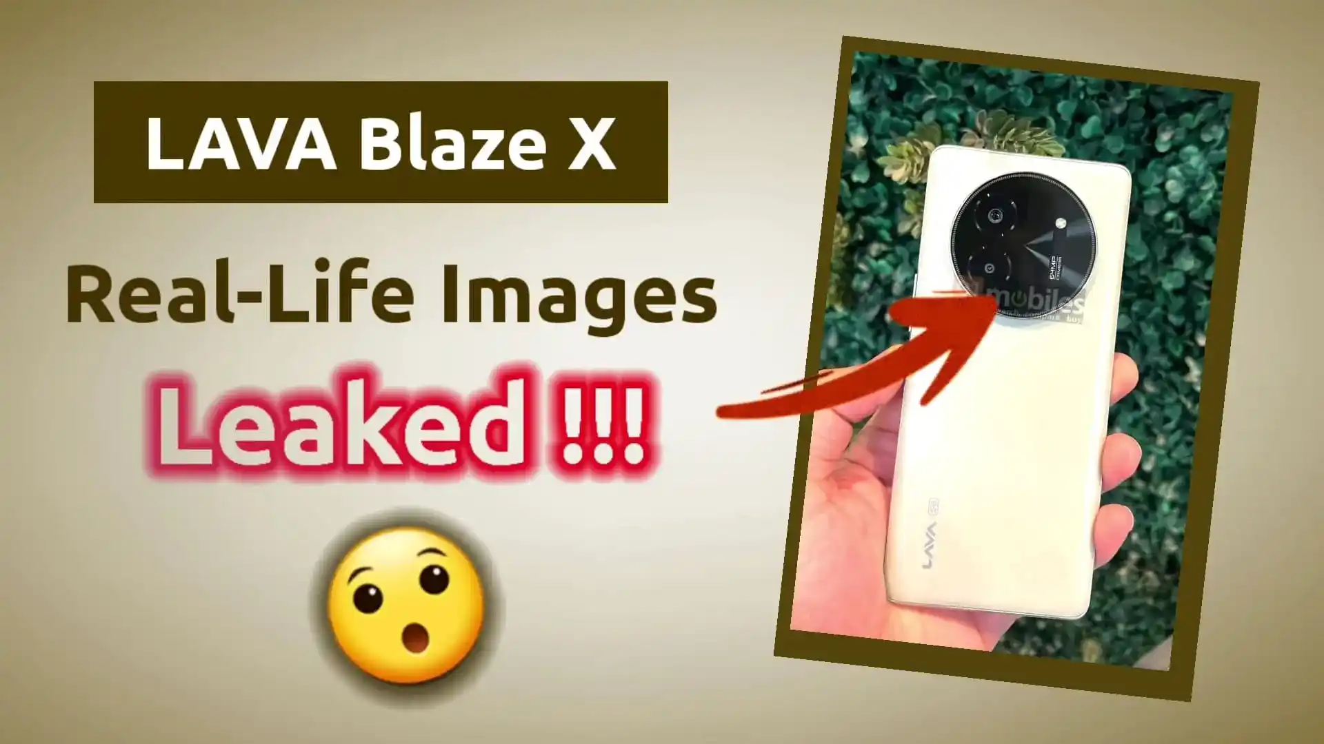 LAVA Blaze X 5G Real-Life Images Leaked