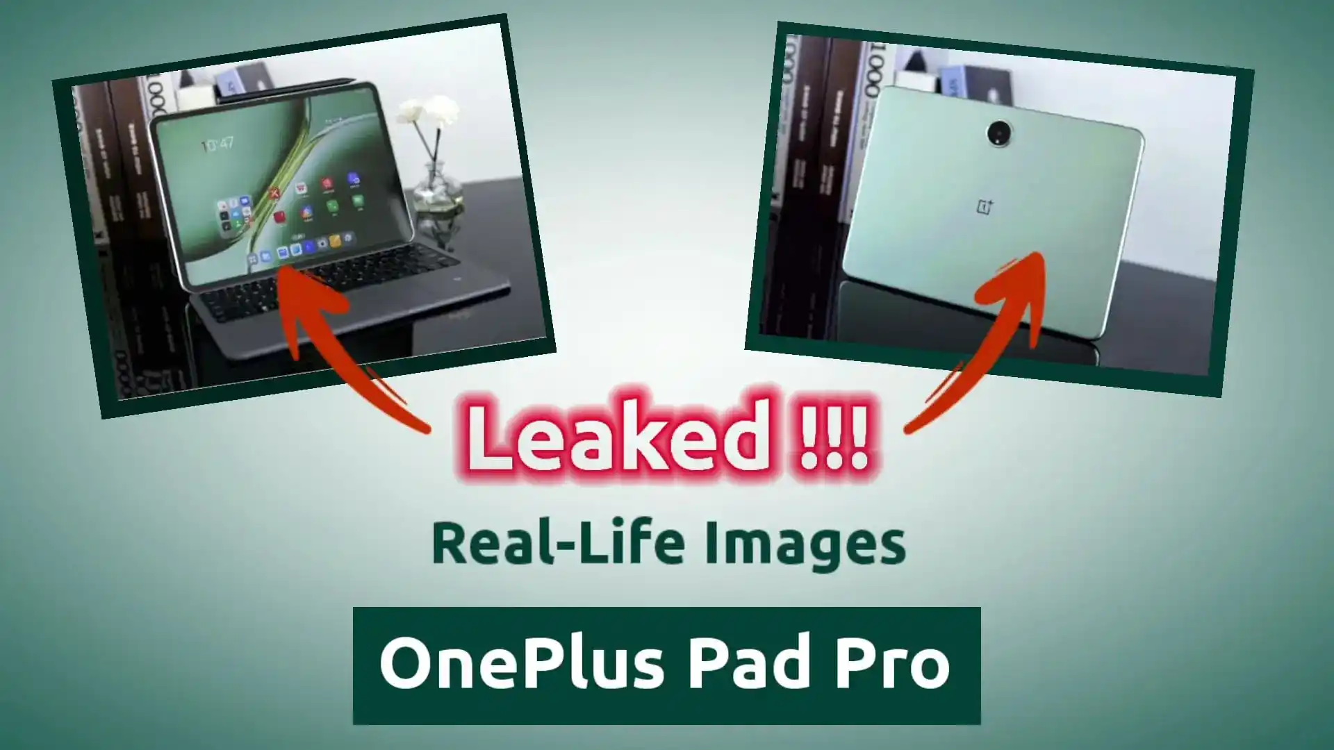 OnePlus Pad Pro Real-Life Images Leaked