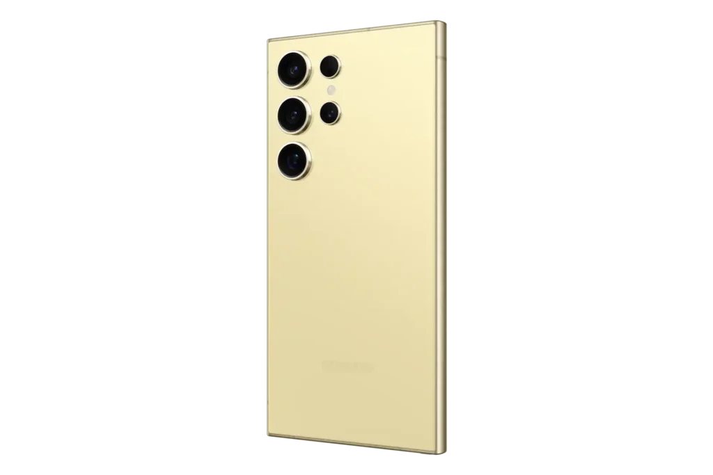 Samsung Galaxy S24 Ultra Yellow Render