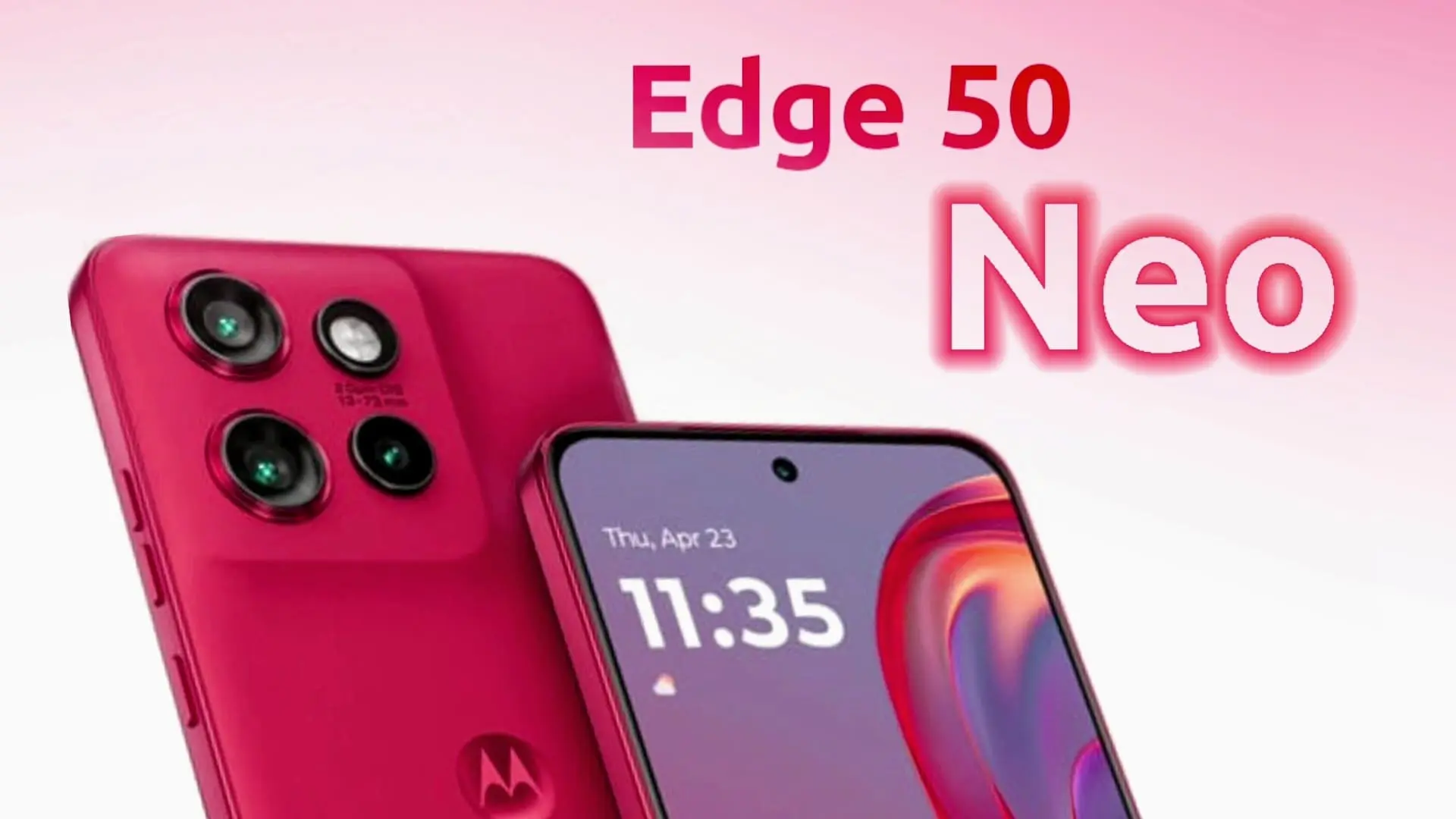 Moto Edge 50 Neo Specifications and Design Leaked