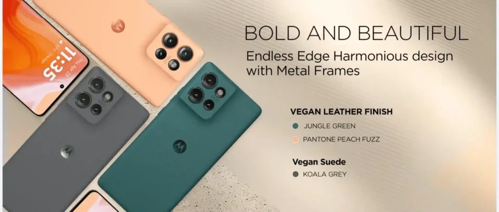 Motorola Edge 50 Design Poster