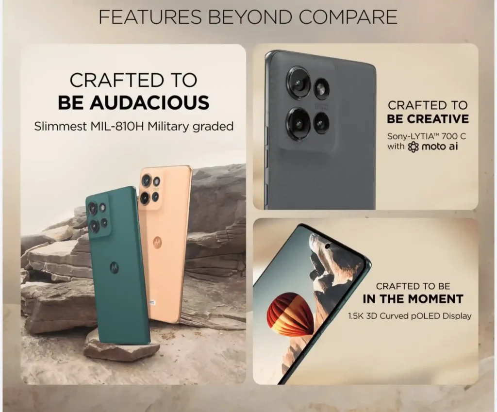 Motorola Edge 50 Key Specifications