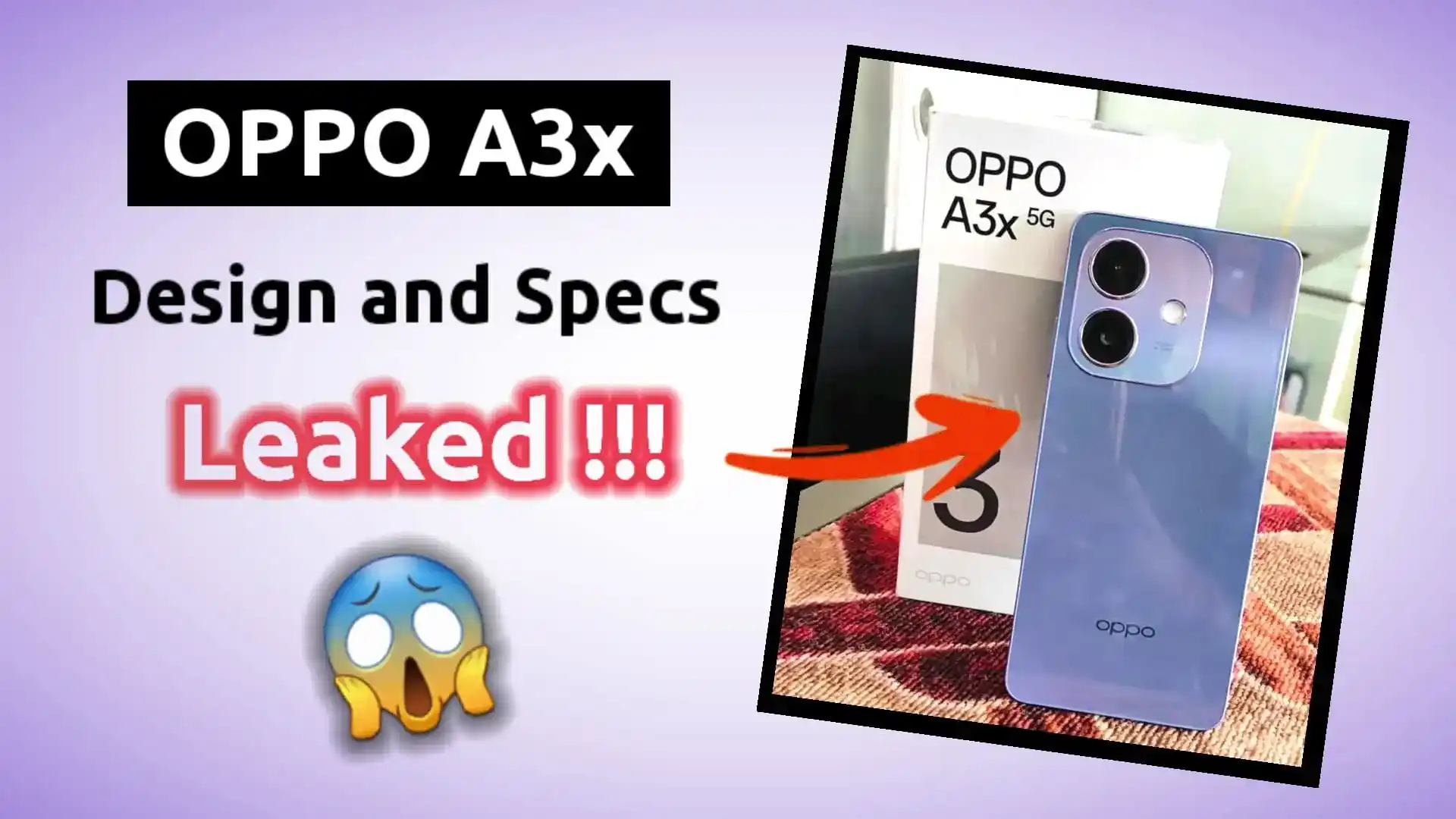 Oppo A3x Leaked Budget 5g Phone With Impressive Features And