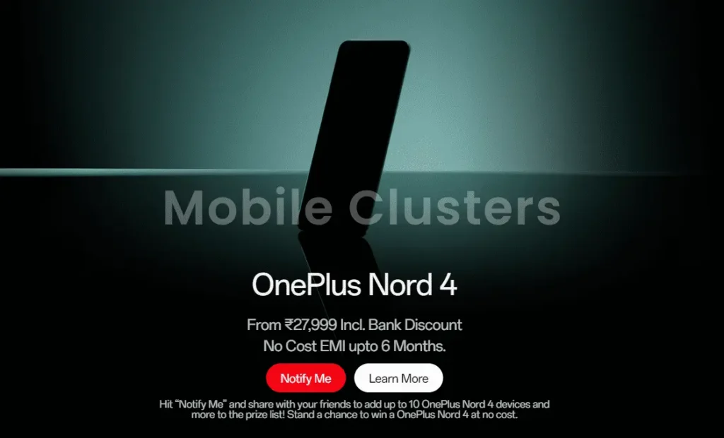OnePlus Nord 4 India Price Leak