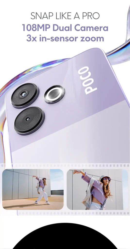 POCO M6 Plus 5G Camera Sensor Poster