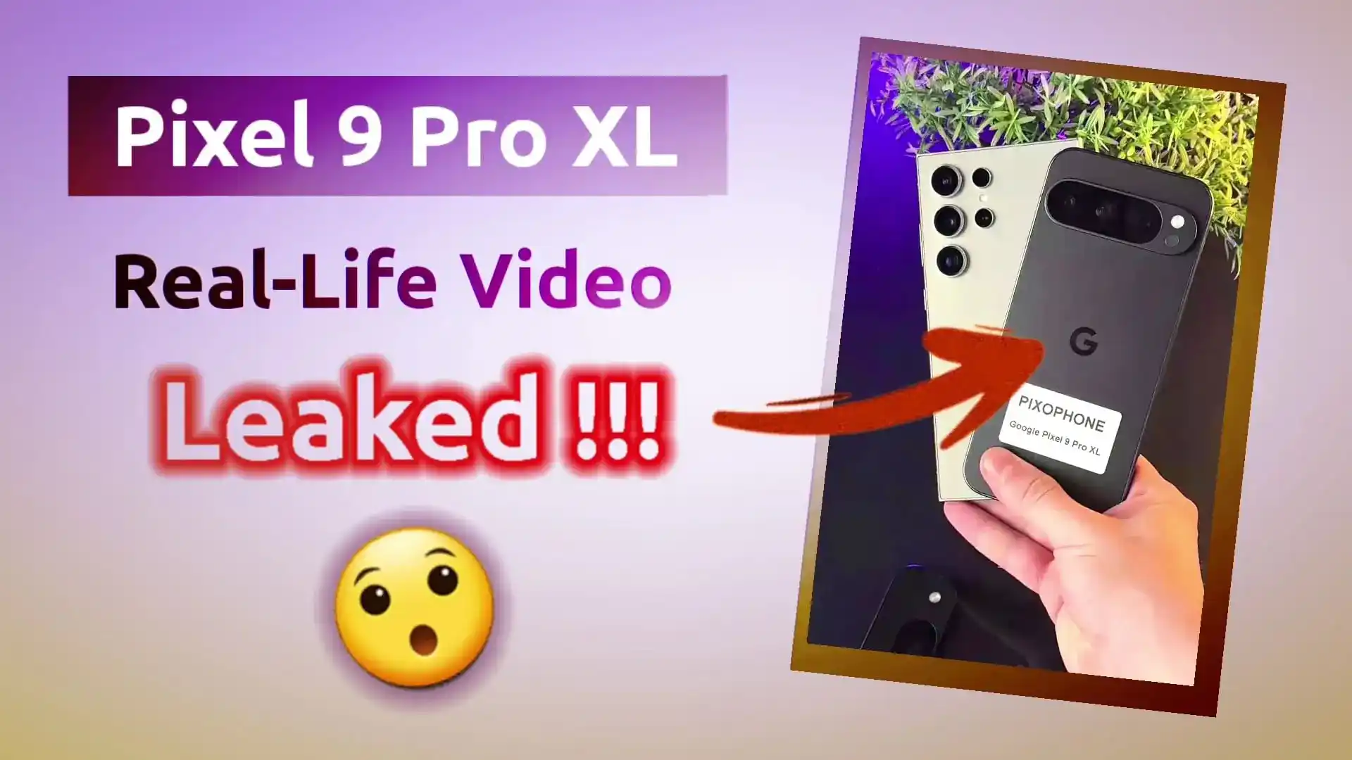 Pixel 9 Pro XL Hands-On Video Leaked
