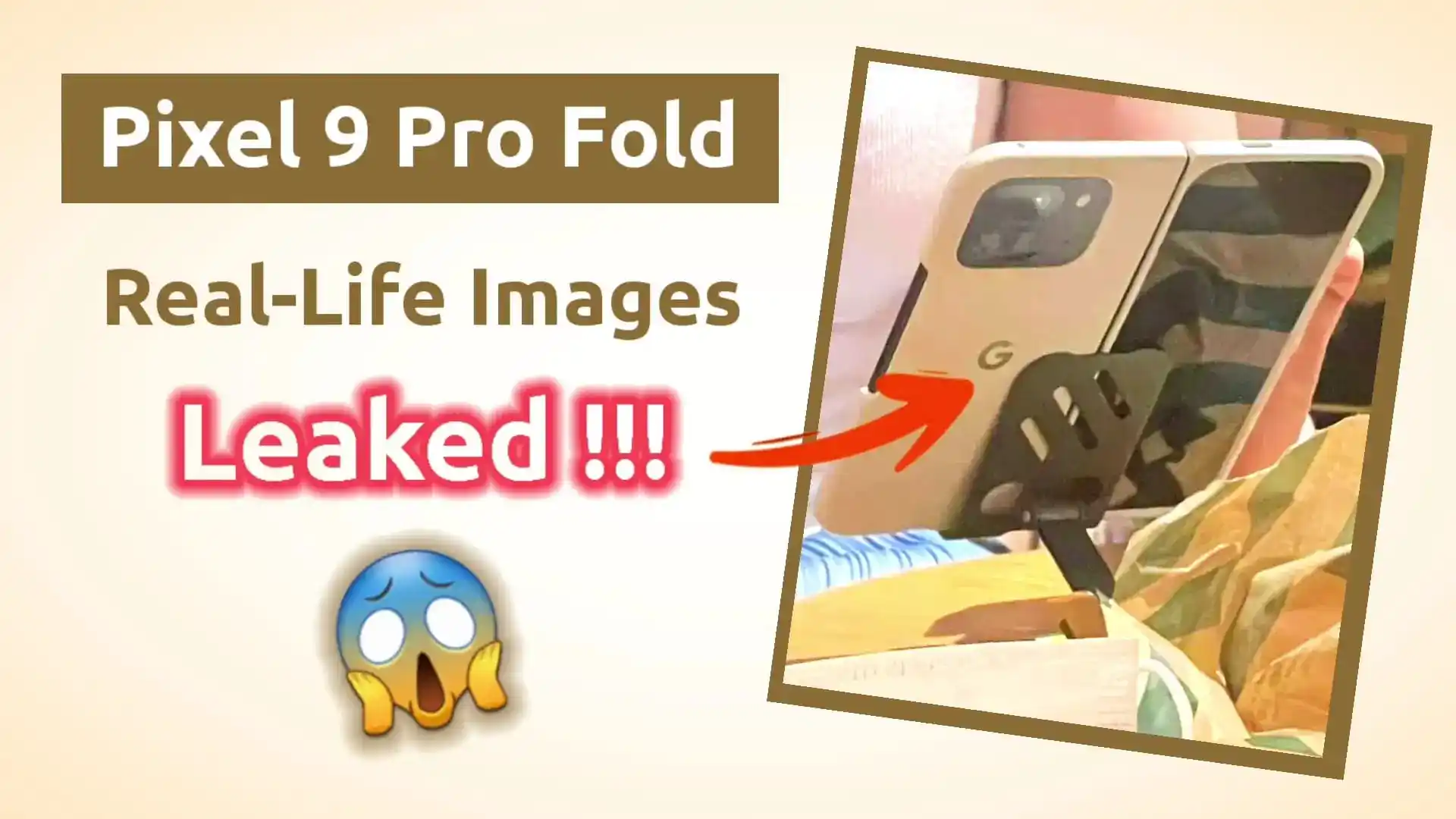Google Pixel 9 Pro Fold Real-Life Image Leak