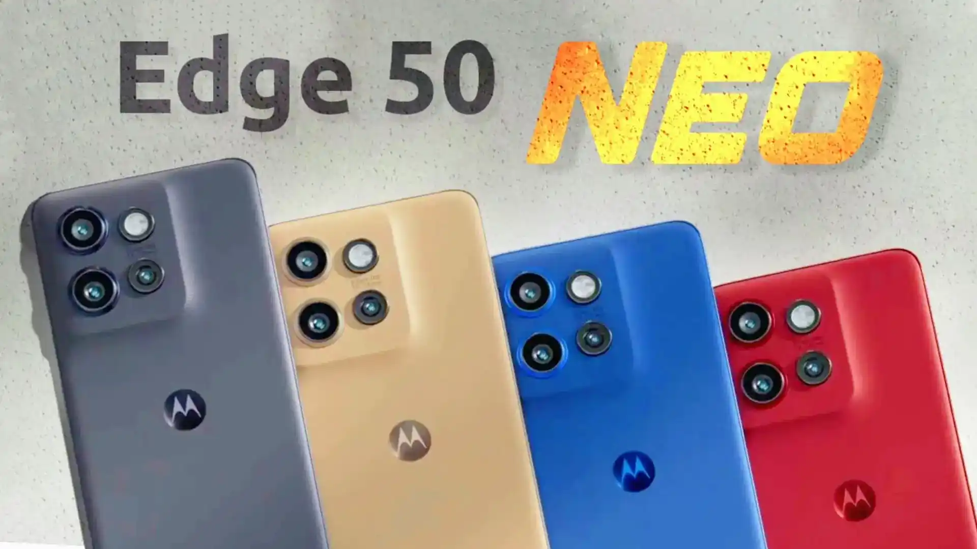 Motorola Edge 50 Neo Design Leaked
