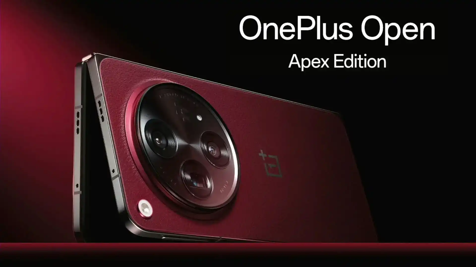 OnePlus Open Apex Edition Leaks