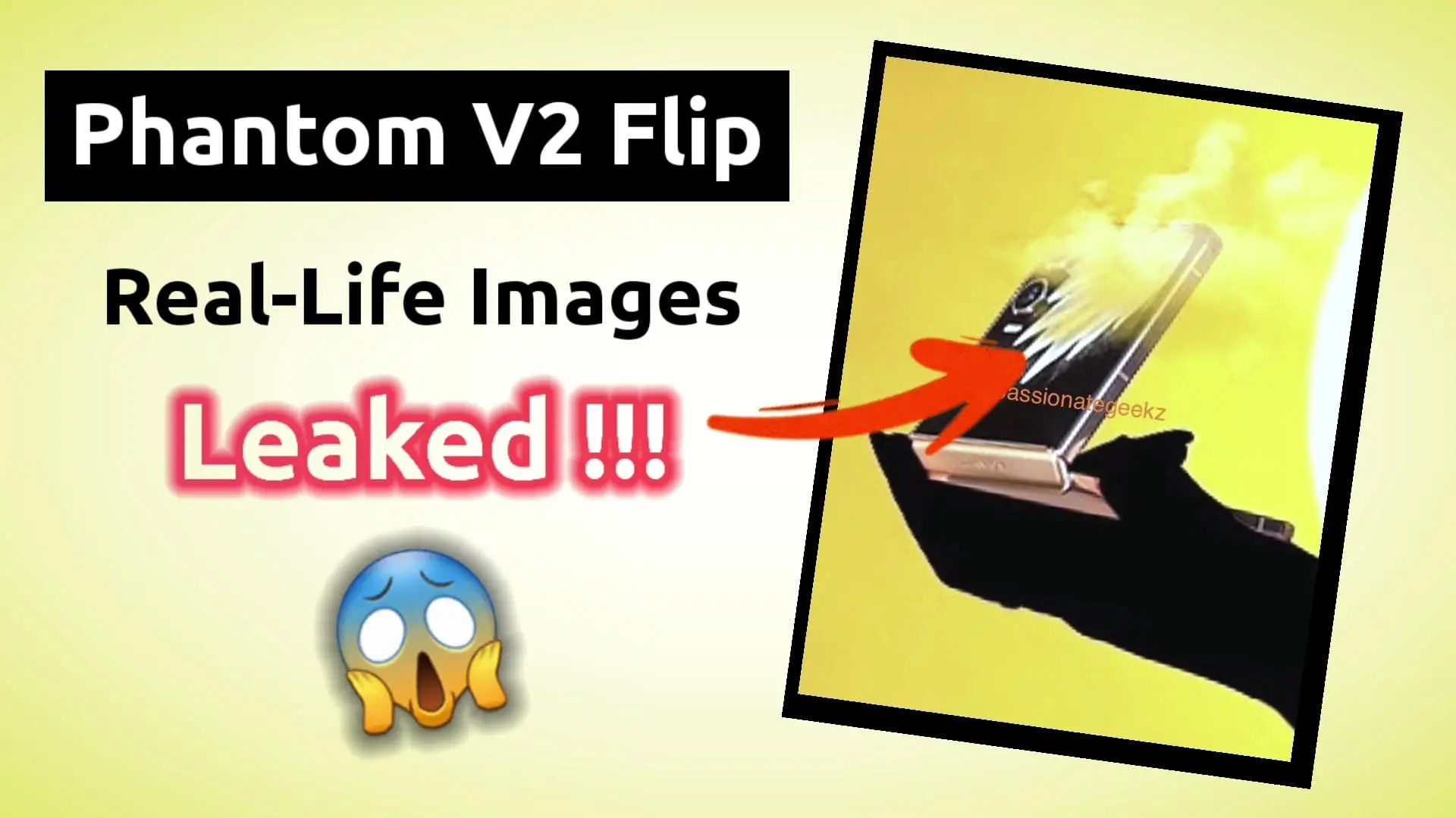 Phantom V2 Flip Real-Life Image Leaked