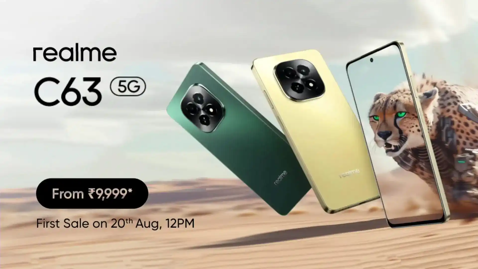 Realme C63 5G Launched in India