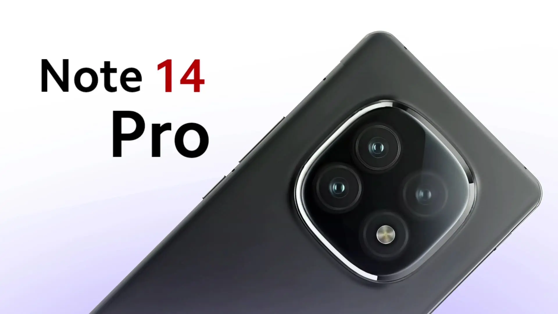 Redmi Note 14 Pro Black Variant Tipped