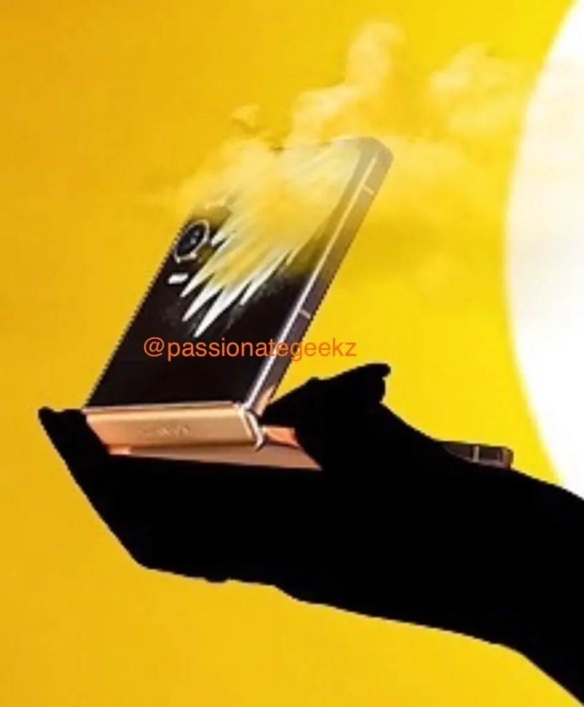 Tecno Phantom V2 Flip Real-Life Image