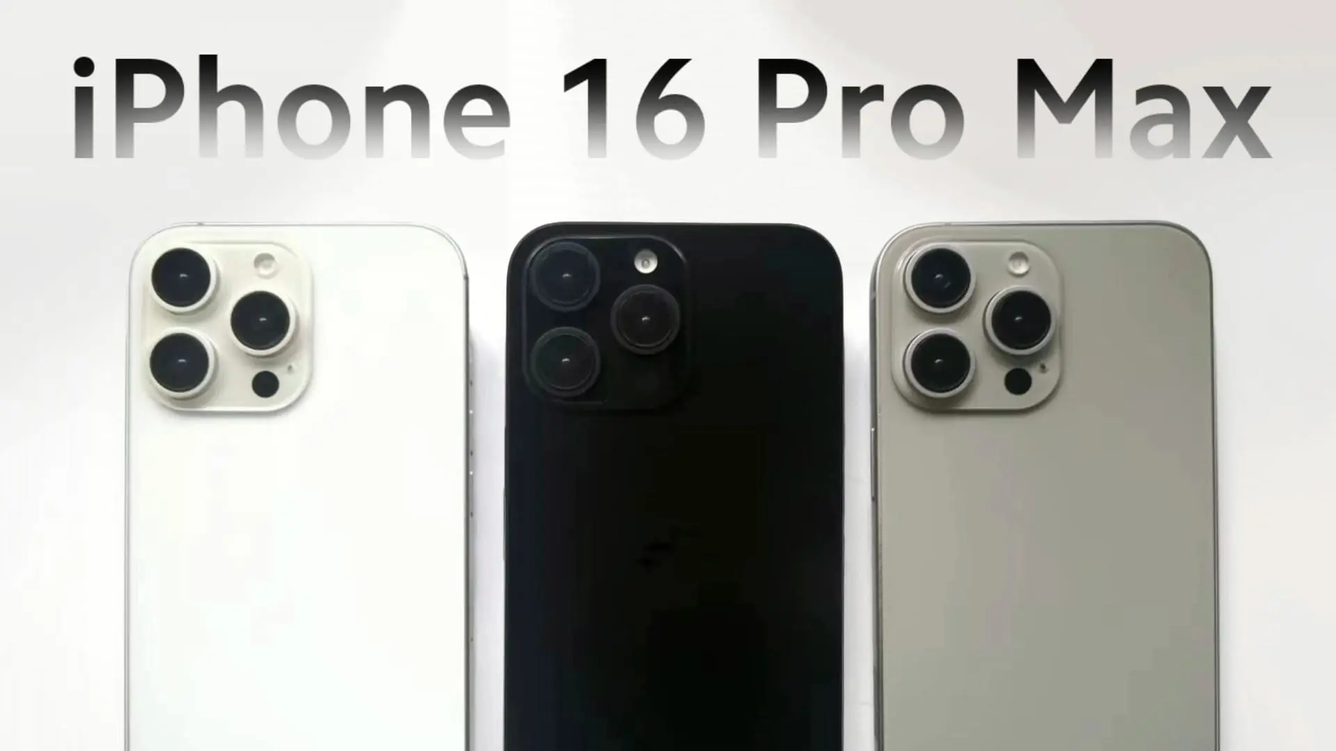 iPhone 16 Pro Max Dummy Units Leaked