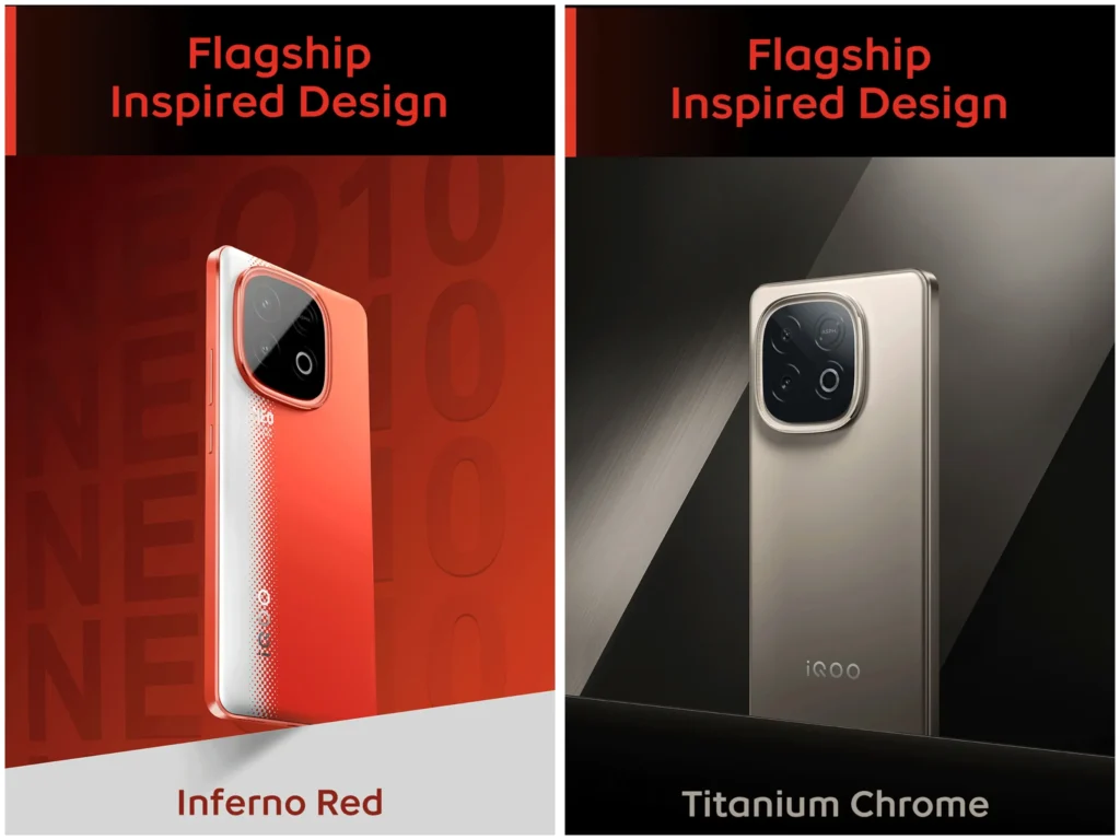 IQOO Neo 10 Design and Colors