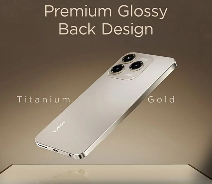 Lava Bold N1 Pro Titanium Gold Variant