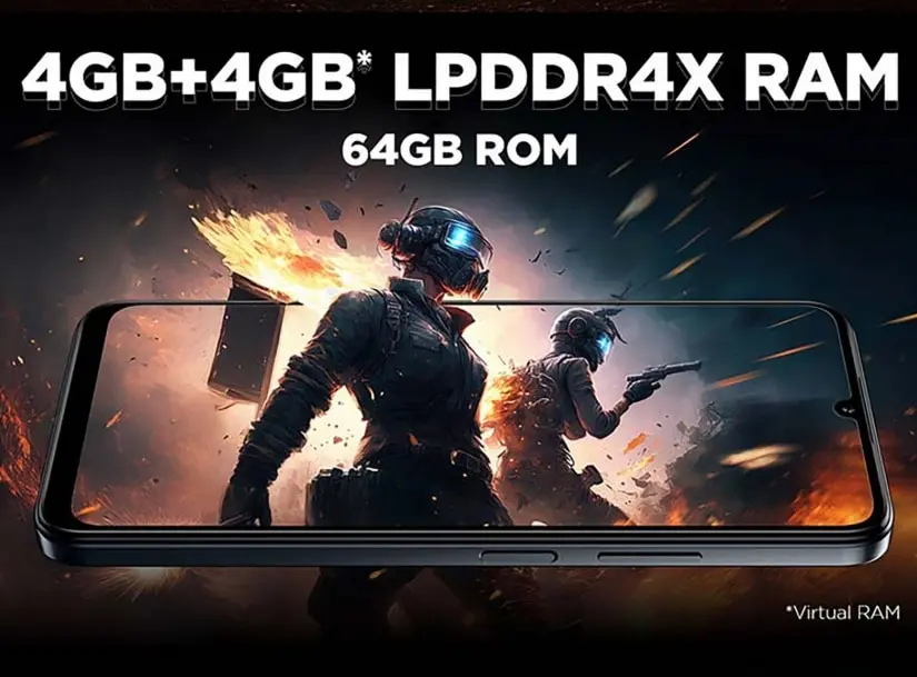 Lava Bold N1 RAM and Storage