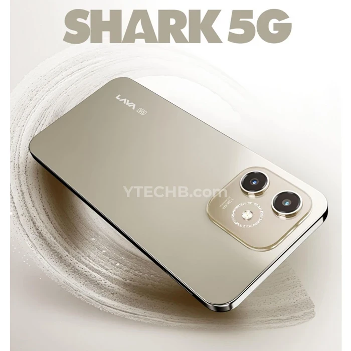 Lava Shark 5G Gold Color Variant