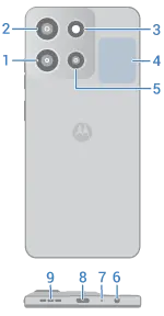 Moto G56 Back Hardware Image