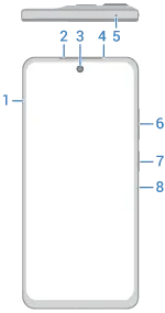 Moto G56 Front Hardware Image