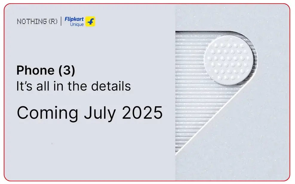Nothing Phone 3 Design Hinting Teaser