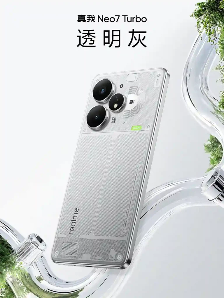 Realme Neo7 Turbo Transperant Variant
