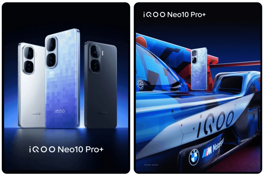 iQOO Neo 10 Pro Plus Design and Colors