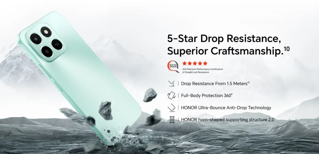 HONOR X6c Build Specs