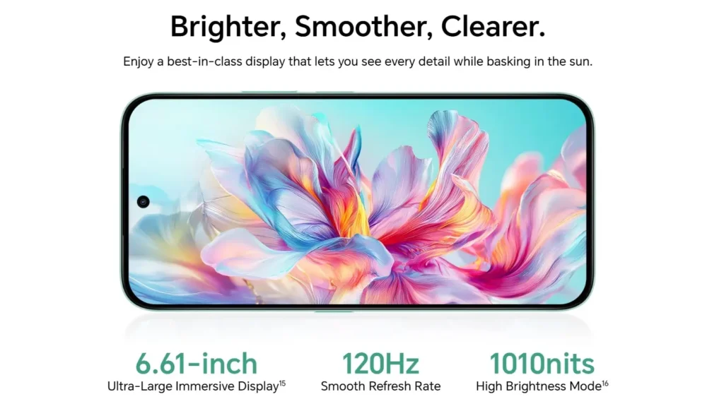 HONOR X6c Display Specs