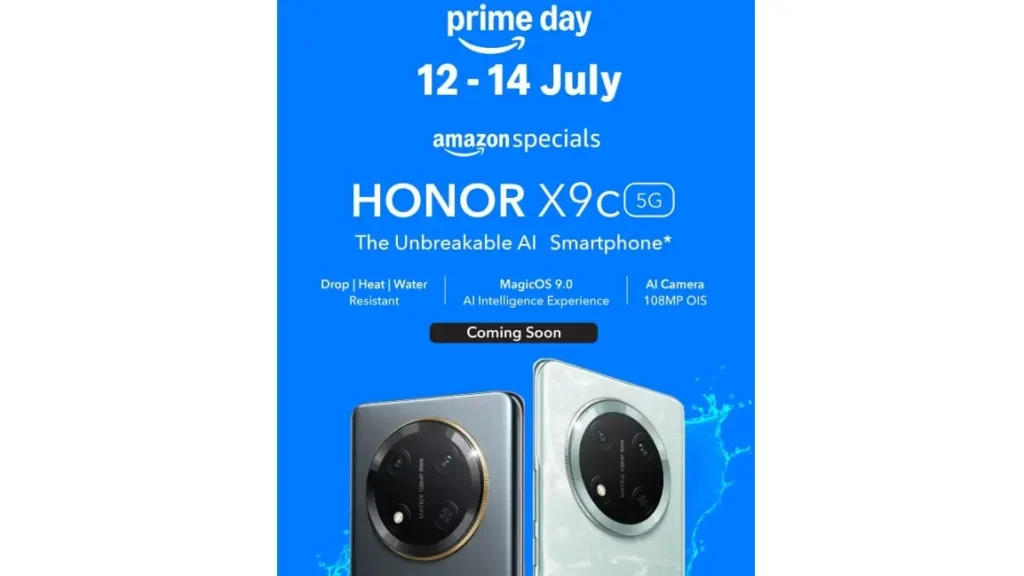 HONOR X9C 5G Launch Timeline Poster