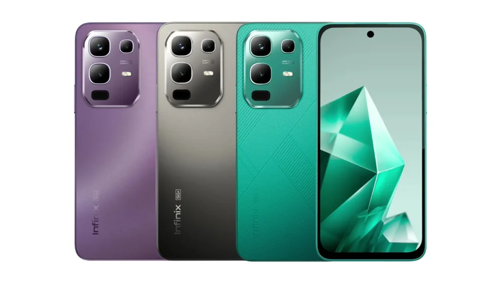 Infinix Note 50x 5G Official Renders