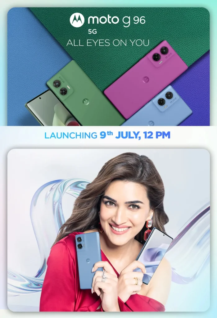 Moto G96 5G Launch Date In India Poster