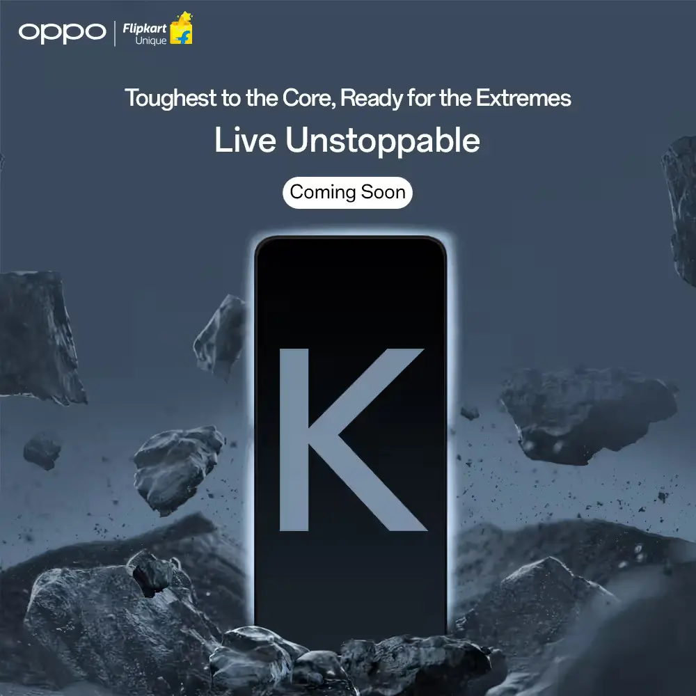 OPPO K13x 5G Teaser By Flipkart